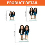 Custom Figure - Personalized Sibling Bobblehead