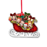 Our Grandkids - Personalized Grandma Transparent Ornament