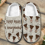 Grandma's Little Shits - Gift for grandma - Personalized Slippers