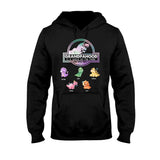 Fatherhood Is A Walk - Gift for dad, grandpa - Personalized T-shirt And Hoodie