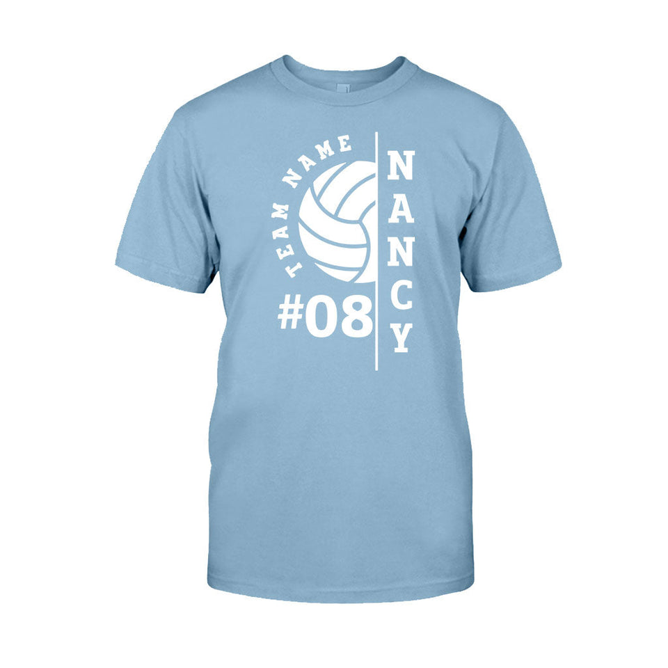 Love Volleyball - Personalized Volleyball T-shirt And Hoodie