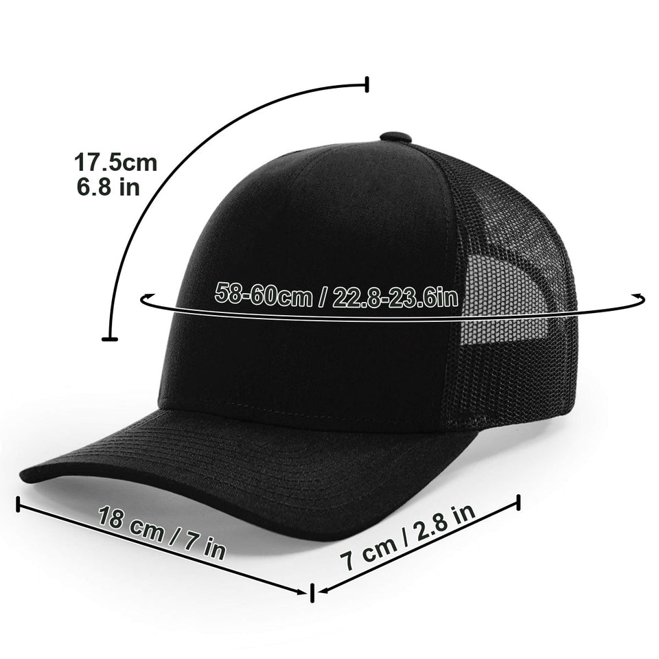 Hiking And Dogs - Personalized Hiking Trucker Hat