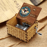 It's Frickin' Bat I Love Halloween - Personalized Witch Hand Crank Music Box
