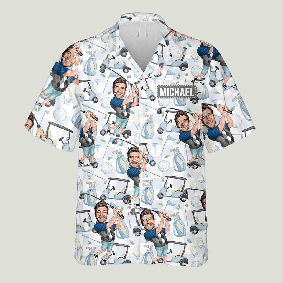 Photo Inserted Funny Golfer - The Best Gift For Dad, Uncle, Husband...