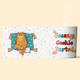 Because The Kitty Farted - Personalized Cat Candle With Wooden Lid