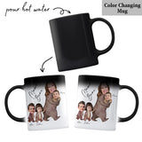 Mama Bear Watercolor Photo Custom - Personalized Mother Mug