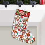 Meowy Christmas - Personalized Cat Christmas Stockings
