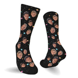 Custom Face Galaxy - Personalized Family Socks
