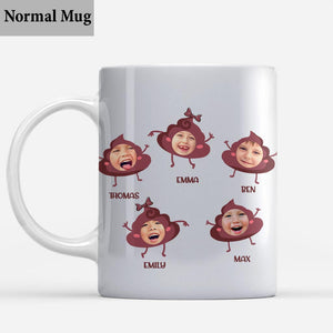 Daddy's Little Shit - Gift for dad, grandpa, mom, uncle, aunt, grandma - Personalized Mug