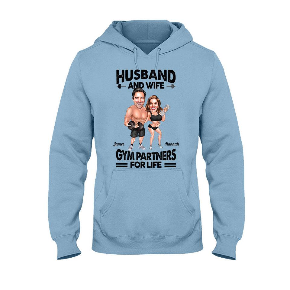 Beauty And The Beast - Personalized Fitness T-shirt and Hoodie