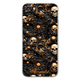 Gold Skull - Personalized Skull Phone Case