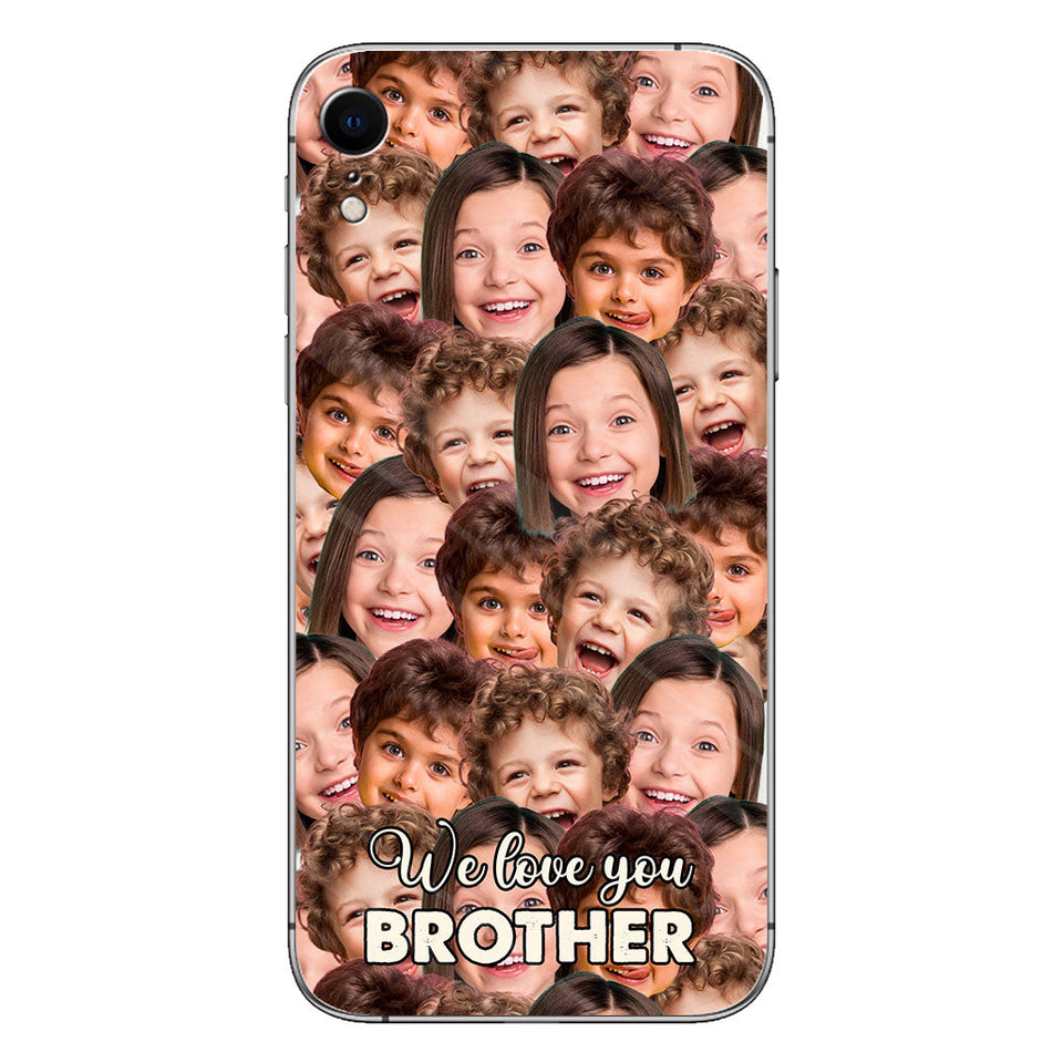 Love You Dad - Gift for dad, grandma, grandpa, mom, uncle, aunt, brother, sister, son, daughter, granddaughter, grandson, husband, wife, boyfriend, girlfriend - Personalized Phone Case