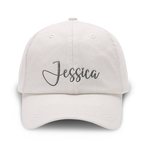 Custom Name - Personalized Couple Embroidered Classic Cap