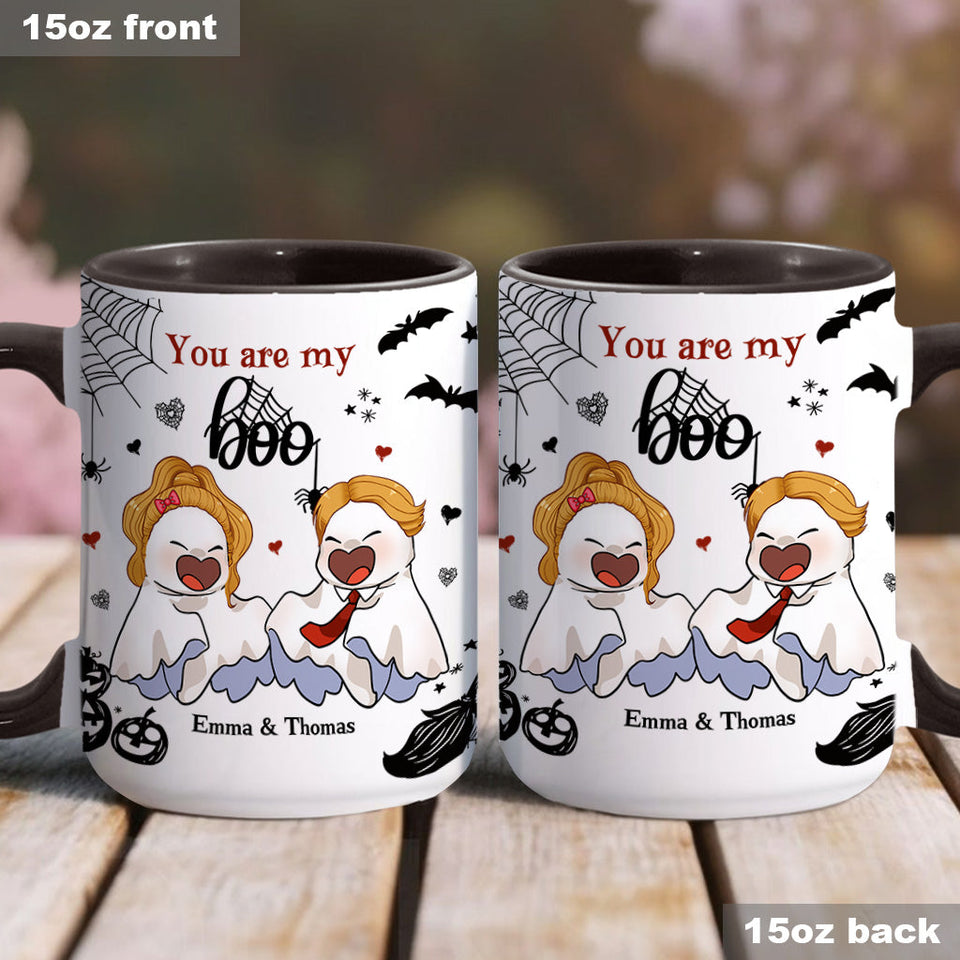 You're My Boo Sweet Boo Boo - Personalized Couple Accent Mug