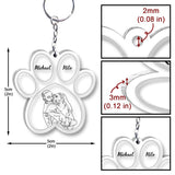 Fur Baby - Personalized Dog Keychain