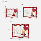 Just A Girl Who Loves Books - Personalized Book Custom Shaped Wood Sign