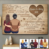 I Choose You - Personalized Couple Canvas And Poster
