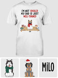 Well Trained Mom/Dad - Personalized Dog T-shirt And Hoodie