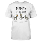 Little Asses - Gift for dad, grandpa, mom, uncle, aunt, grandma - Personalized T-shirt And Hoodie