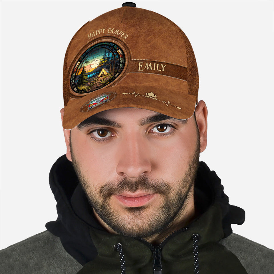 Happy Camper - Personalized Camping Classic Cap