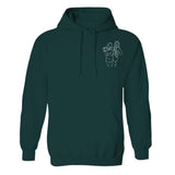 Custom Line Art - Personalized Daughter Embroidered Hoodie