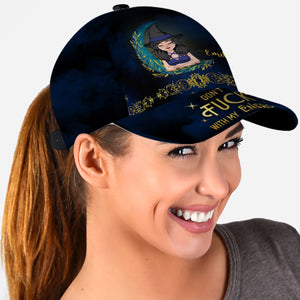 Don't F With My Energy - Personalized Witch Classic Cap