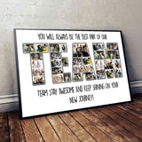 The Best Part Of Our Team - Personalized Colleague Canvas And Poster