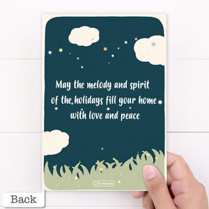 Thank You / I Love You - Photo Upload Hanging Man - Personalized Greeting Card