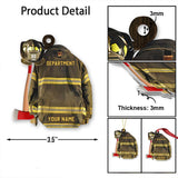 Firefighter Armor - Personalized Firefighter Ornament