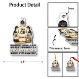 Behind Every Baseball Player - Personalized Baseball Transparent Ornament