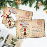 Nice List Medal - Personalized Kid Pop Out Ornament