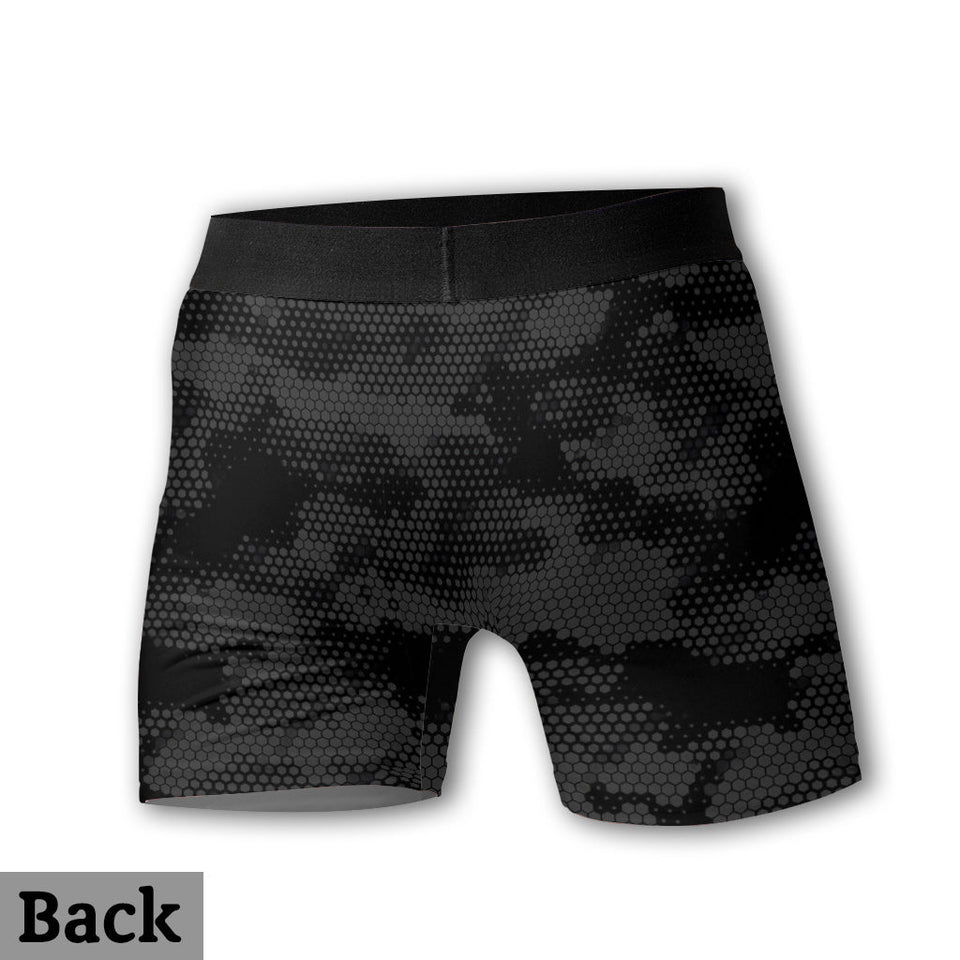 The Man The Legend - Personalized Couple Men Boxer Briefs