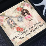 I Love You Mom - Personalized Mother Necklace