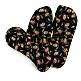 Merry Christmas - Personalized Couple Socks