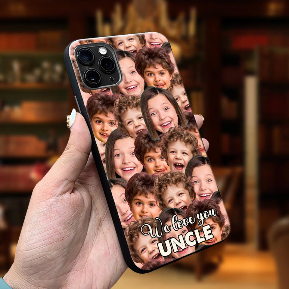 Love You Dad - Gift for dad, grandma, grandpa, mom, uncle, aunt, brother, sister, son, daughter, granddaughter, grandson, husband, wife, boyfriend, girlfriend - Personalized Phone Case