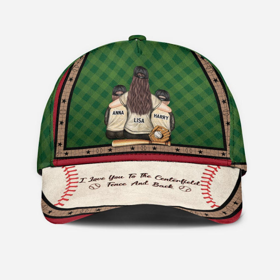 My Heart Is On That Field - Personalized Baseball Classic Cap