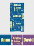 Name Customize - Personalized Beach Towel