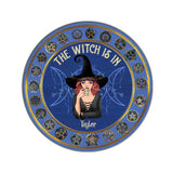 The Witch Is In - Personalized Witch Round Rug
