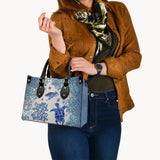 Turtle Bling - Personalized Turtle Leather Handbag
