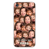 Love You Dad - Gift for dad, grandma, grandpa, mom, uncle, aunt, brother, sister, son, daughter, granddaughter, grandson, husband, wife, boyfriend, girlfriend - Personalized Phone Case