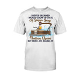 Pontoon Queen - Personalized Pontoon T-shirt & Hoodie