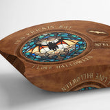 It's Frickin' Bat I Love Halloween - Personalized Witch Throw Pillow