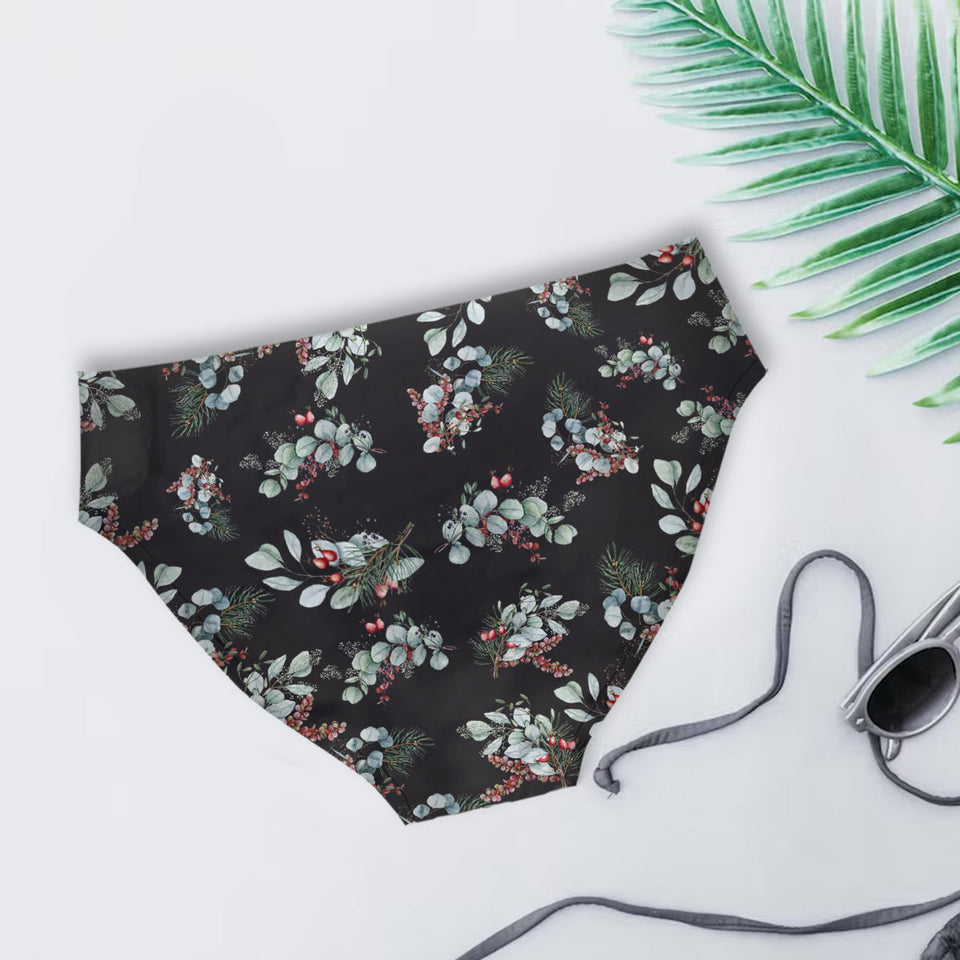 Set Santa Is Not The Only One Coming - Personalized Couple Women Briefs & Men Boxer Briefs