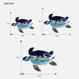 Love Turtle - Personalized Turtle Custom Shaped Wood Sign