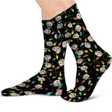Merry Christmas - Personalized Cat Socks