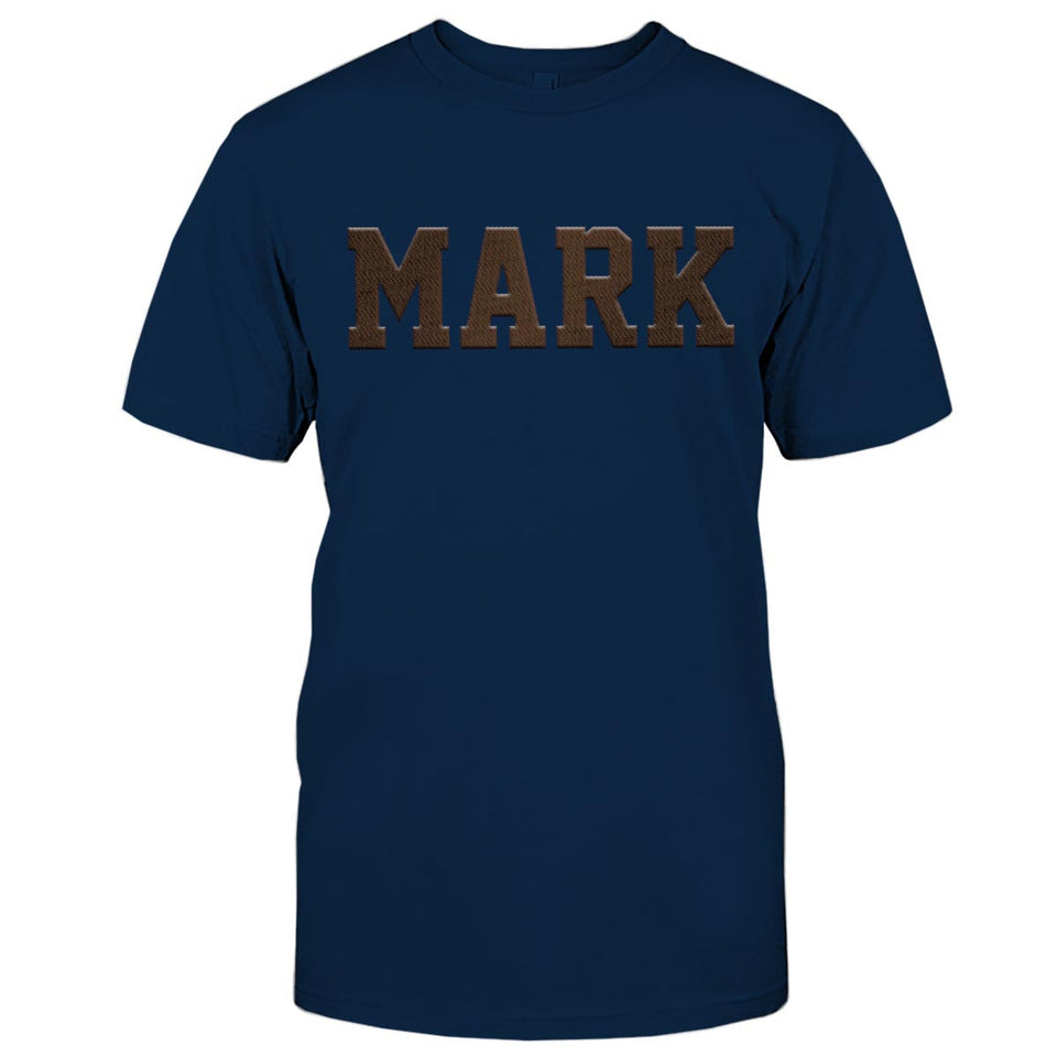 Custom Name - Personalized Kid Embroidered T-shirt