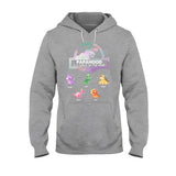 Fatherhood Is A Walk - Gift for dad, grandpa - Personalized T-shirt And Hoodie