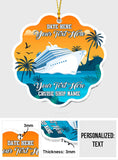 Love Cruising - Personalized Cruising Ornament