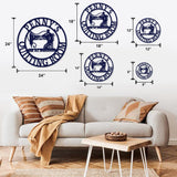 Quilting Room - Personalized Quilting Cut Metal Sign