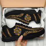 Leopard Flower Teacher Sneakers 0622